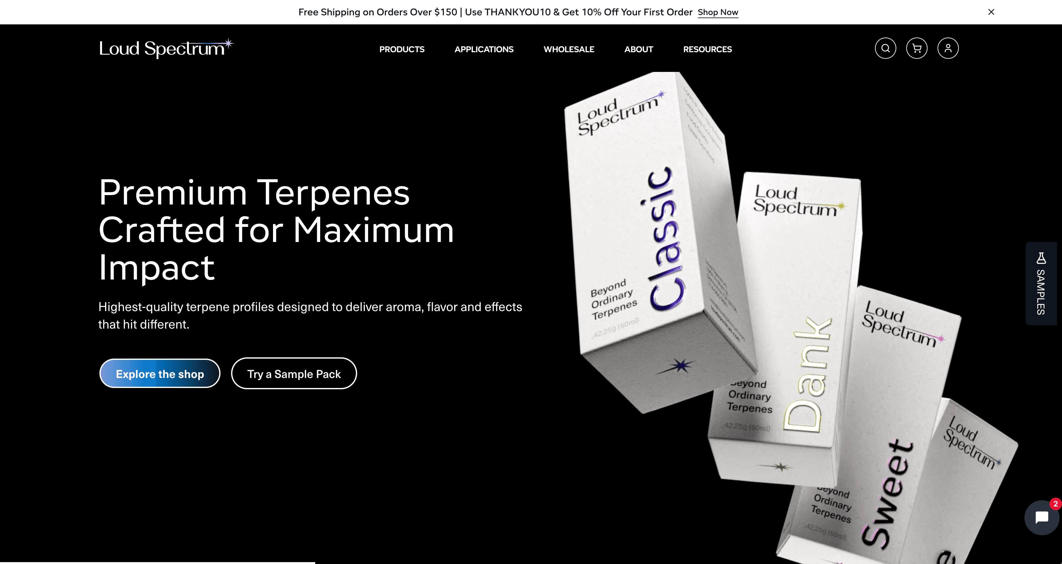 Loud Spectrum E‑commerce preview