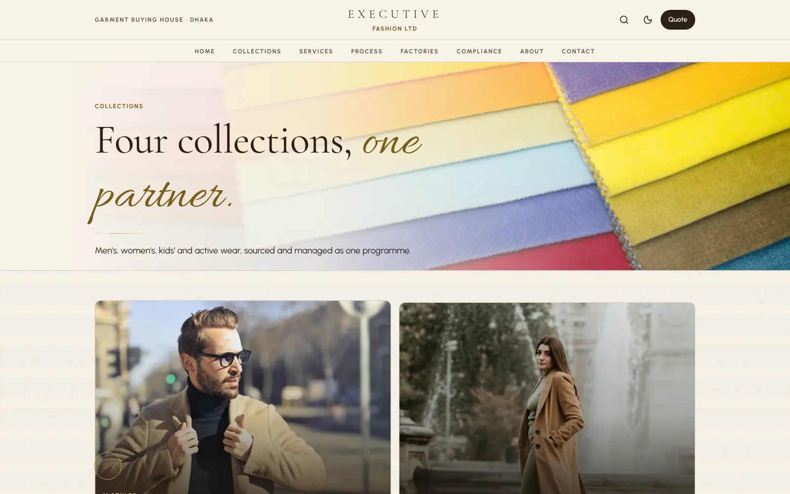 Executive Fashion — Collections